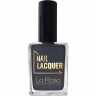 La Rosa Winylowy lakier do paznokci - Dark Grey 15 ml