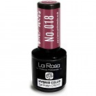 La Rosa Hybrid Gel Polish CREME Red Wine